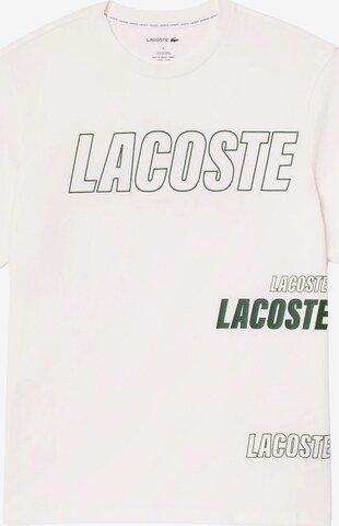 Maglietta di LACOSTE in bianco: frontale