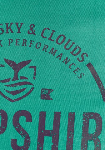 DELMAO Shirt in Grün