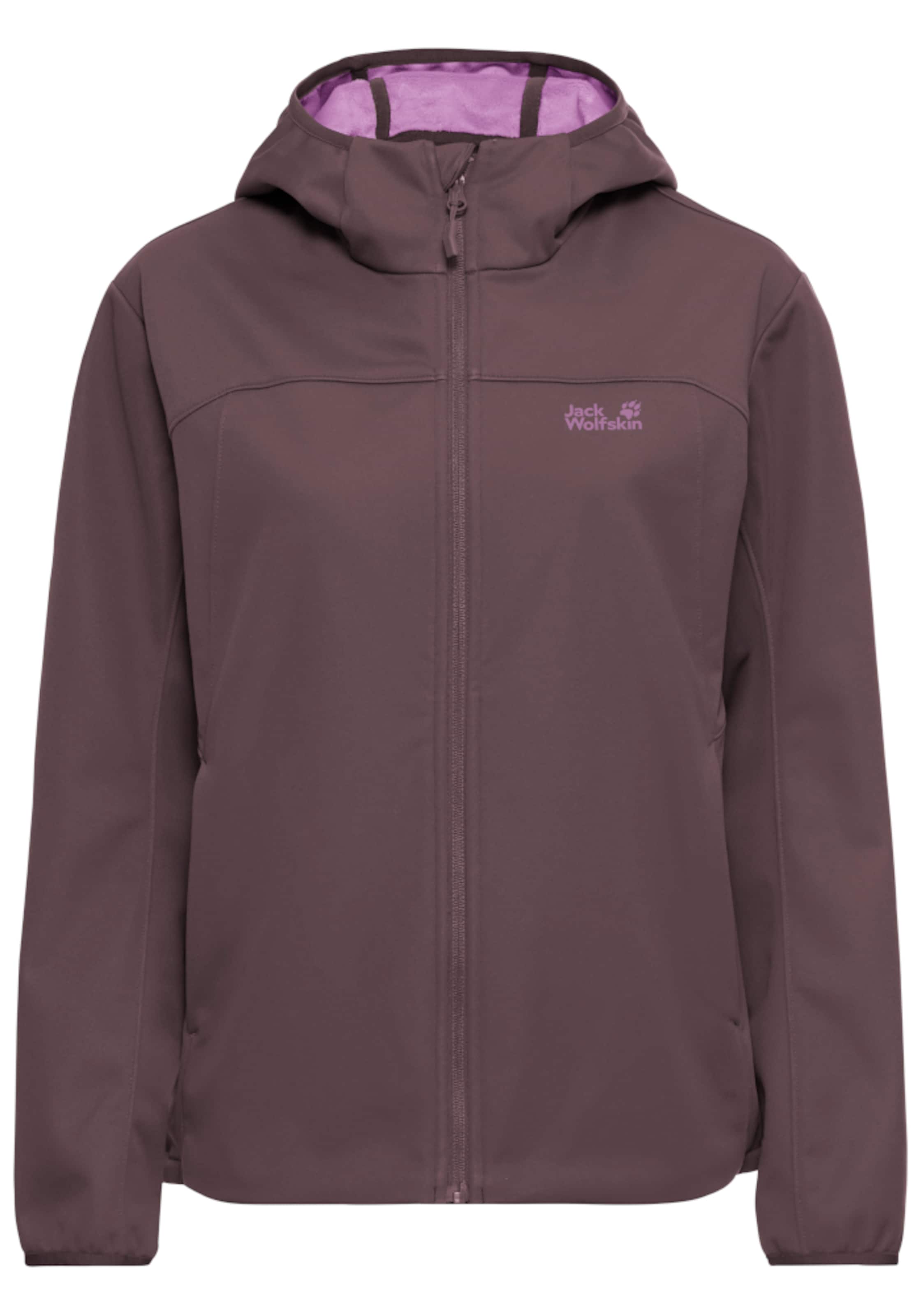 JACK WOLFSKIN Outdoorjacke in Braun: Vorderseite