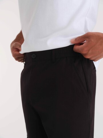 TRAPP Loosefit Cargobroek 'Jaron' in Zwart