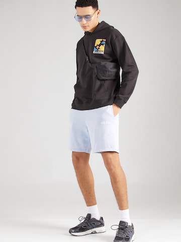 ELLESSE Sweatshirt 'Tepsoni' in Zwart