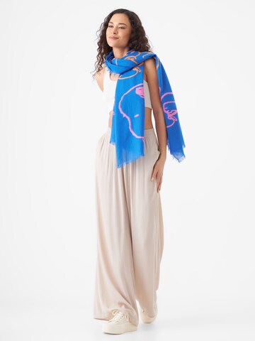 CODELLO Scarf in Blue: front