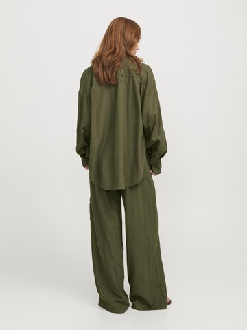 JJXX Wide leg Broek 'JXBreeze' in Groen