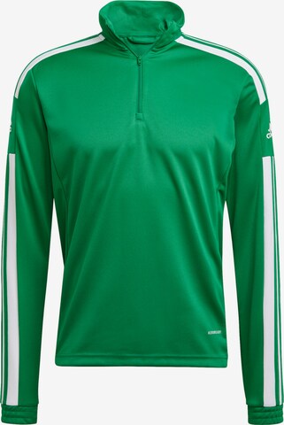 ADIDAS SPORTSWEAR Athletic Sweatshirt 'Squadra 21' in Green: front