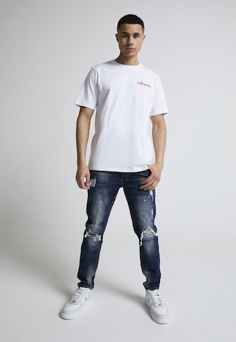 Alessandro Zavetti - Tapered Calças de ganga 'DAMIANO 2.0' em azul