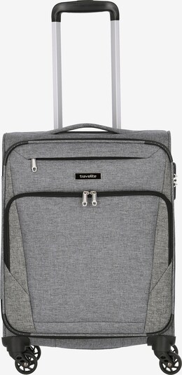 TRAVELITE Kabinentrolley in grau / schwarz, Produktansicht