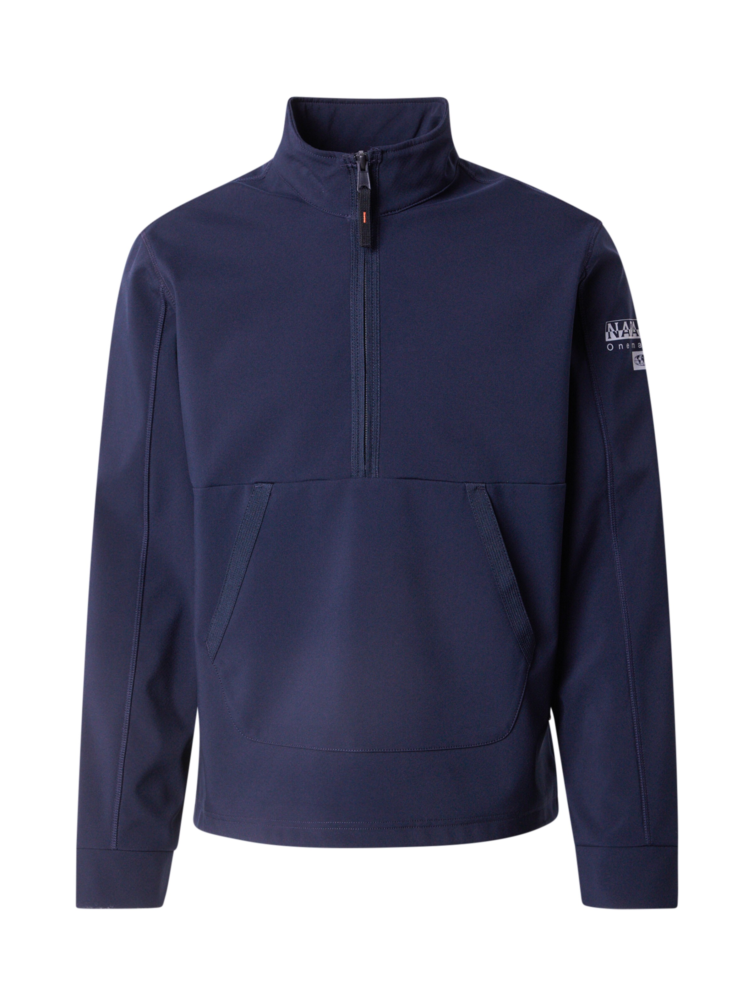 NAPAPIJRI Mikina 'MELVILLE' - tmavě modrá / světle šedá, Produkt