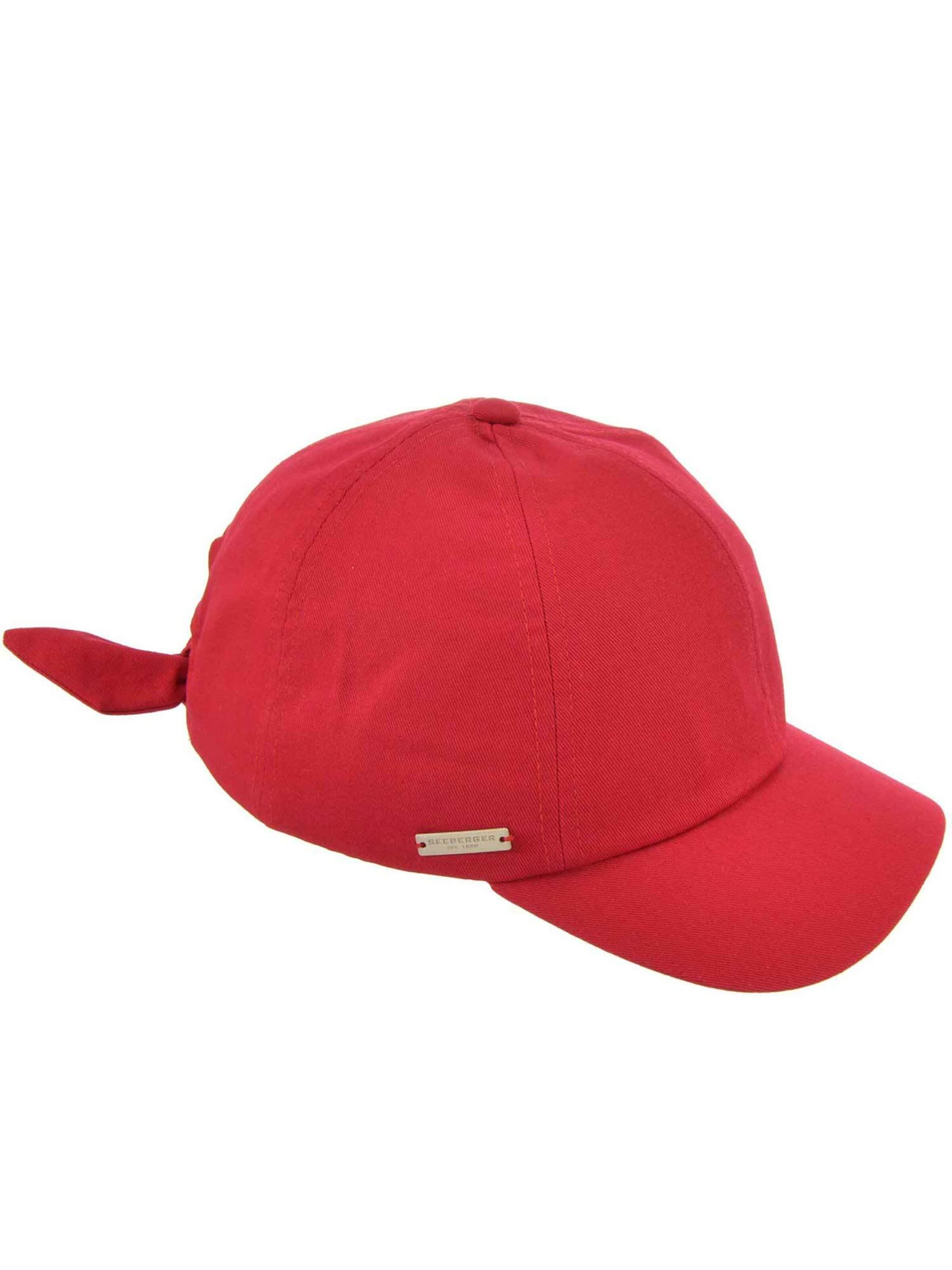 Seeberger Cap 'Cap' in Red: front