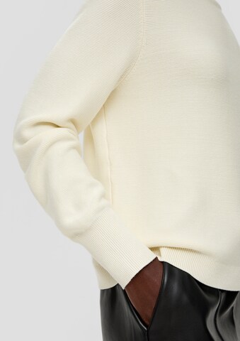 s.Oliver BLACK LABEL Pullover in Beige