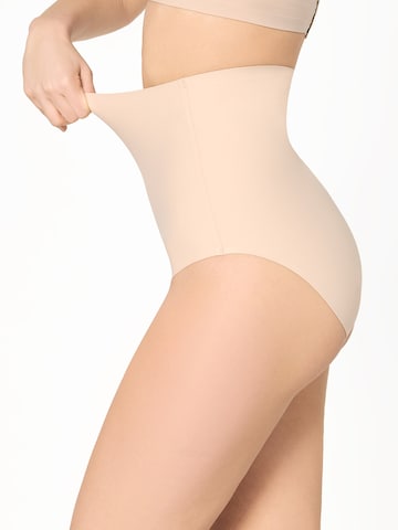 Nur Die Shapingslip ' Highwaist Contour Medium Shaping ' in Beige