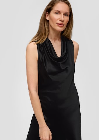 s.Oliver BLACK LABEL Kleid in Schwarz