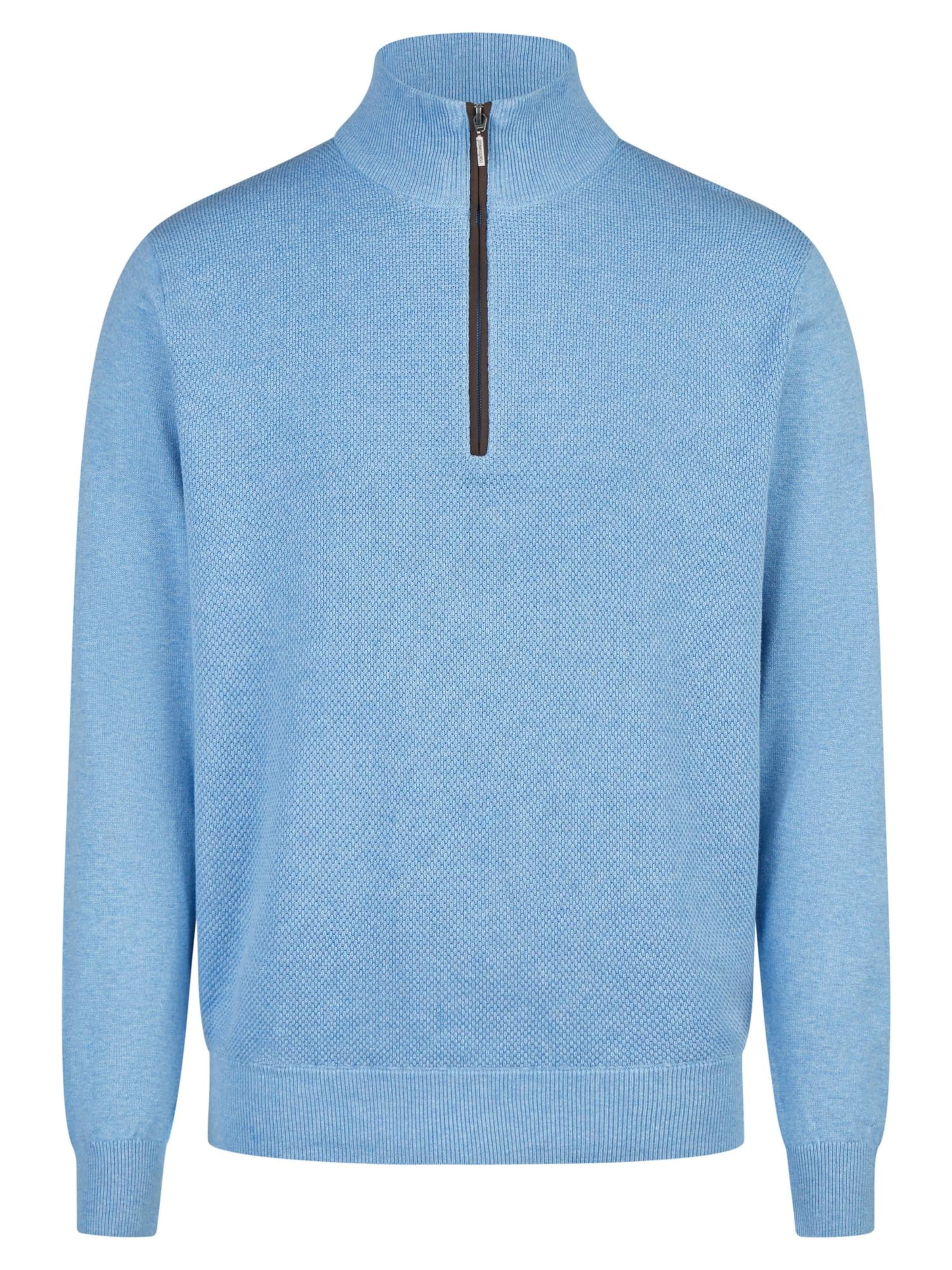 redmond Pullover 'Basic'‌‌‌‌‌‌‌‌ in Blau: Vorderseite