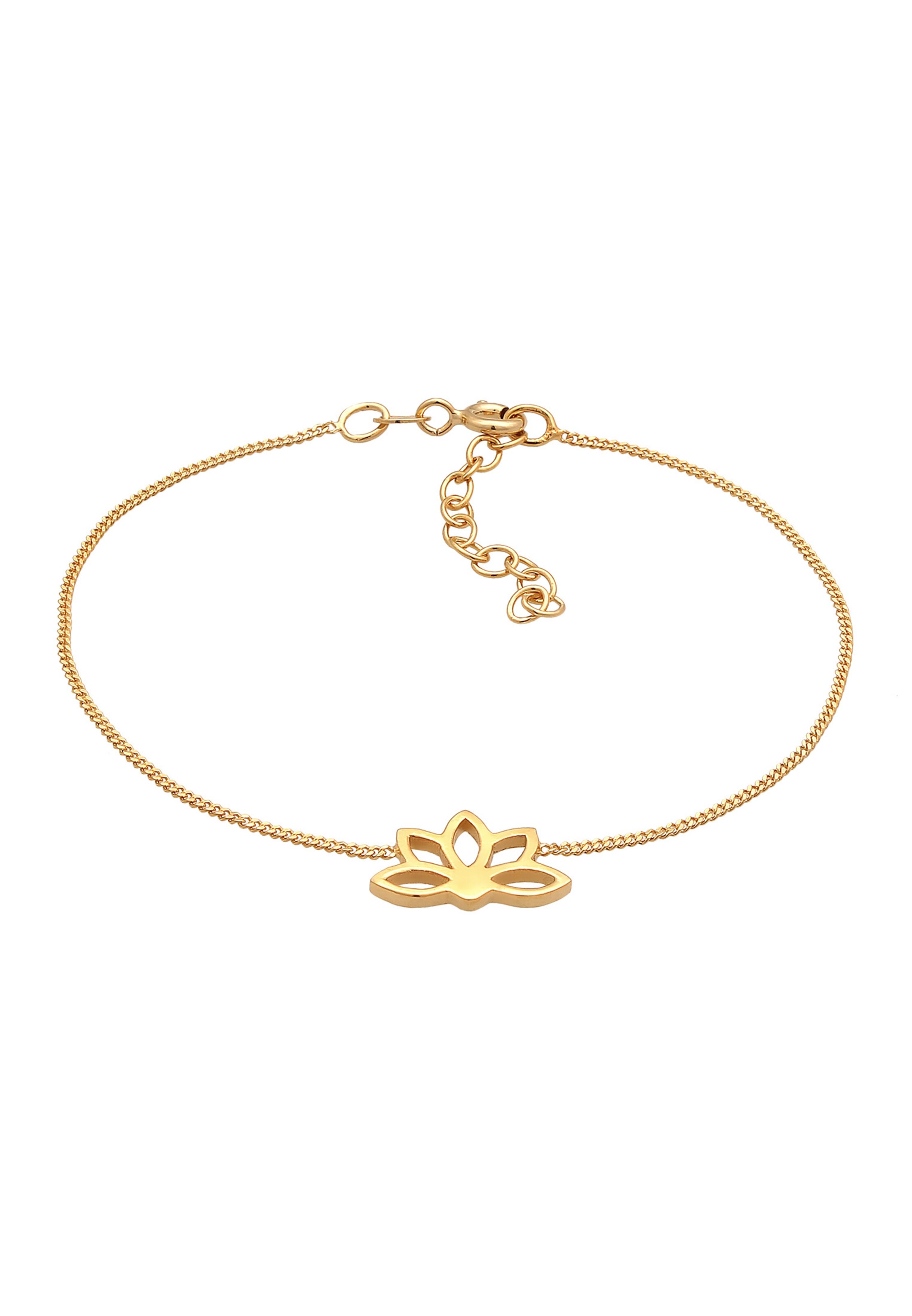 Bracelet 'Lotusblume' ELLI en or : devant