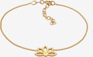 Bracelet 'Lotusblume' ELLI en or : devant