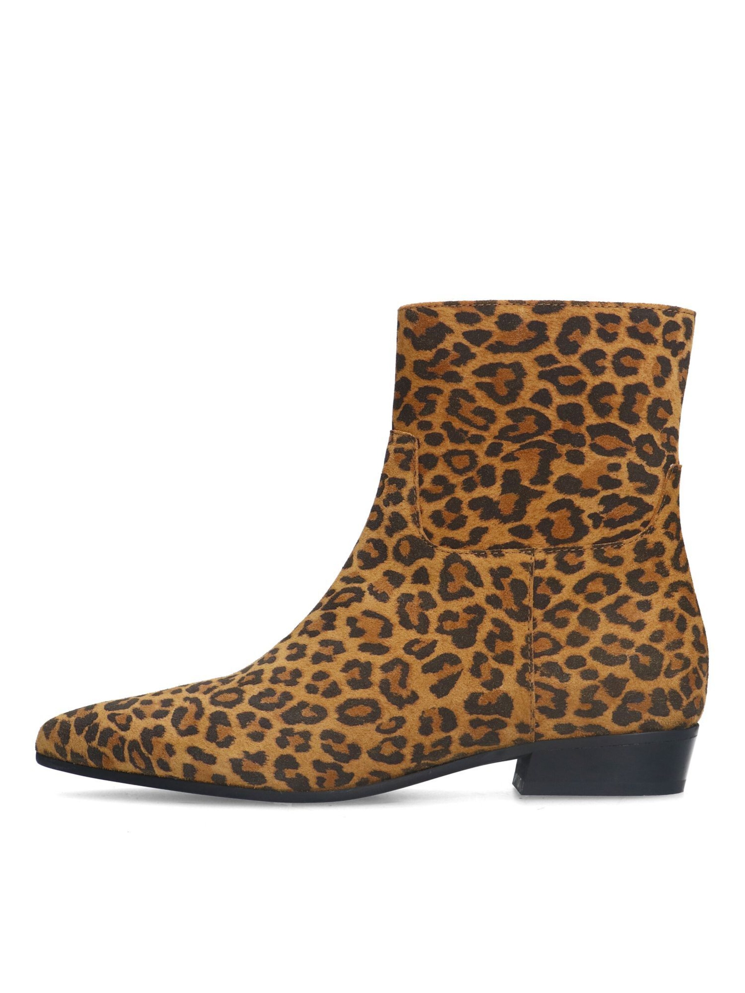 MANFIELD Stiefelette in Braun