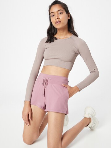 Marika Normalny krój Spodnie sportowe 'MONA' w kolorze fioletowy