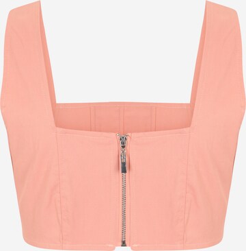 Top di Nasty Gal Petite in rosa