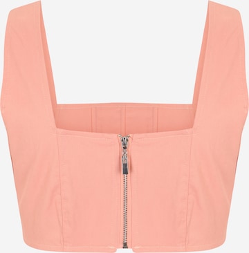 Top di Nasty Gal Petite in rosa