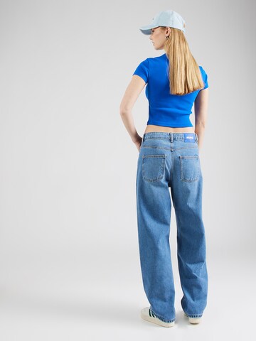 HUGO Wide leg Jeans 'Leni_B' in Blue