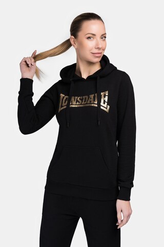 LONSDALE Sweatshirt 'Beauly' in Schwarz: Vorderseite