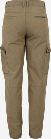 TOPMAN Tapered Cargo Pants in Green