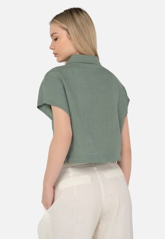 FRESHLIONS Blouse 'Savannah' in Groen