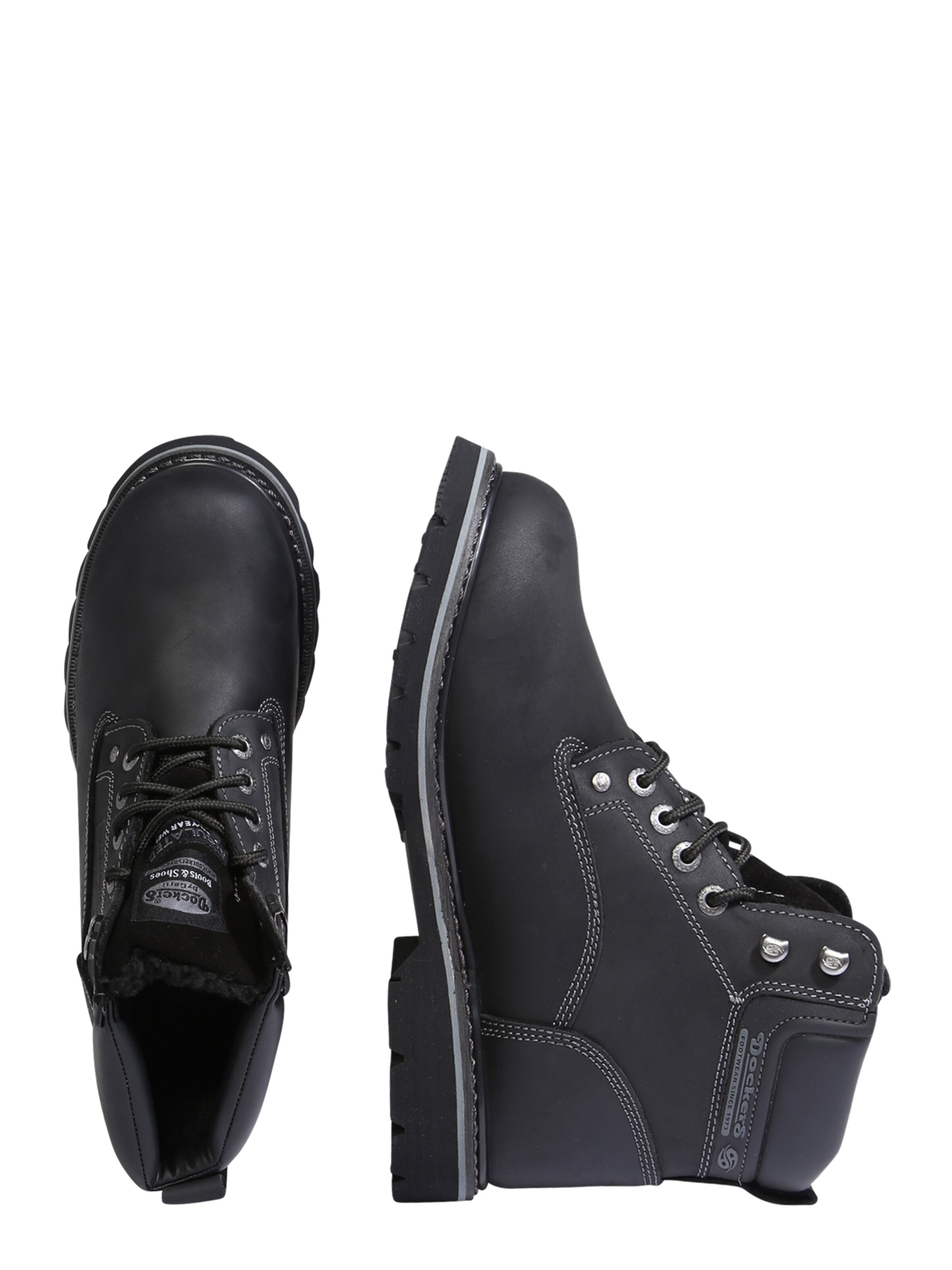 Dockers by Gerli Lace-Up Boots '23DA104' in Black