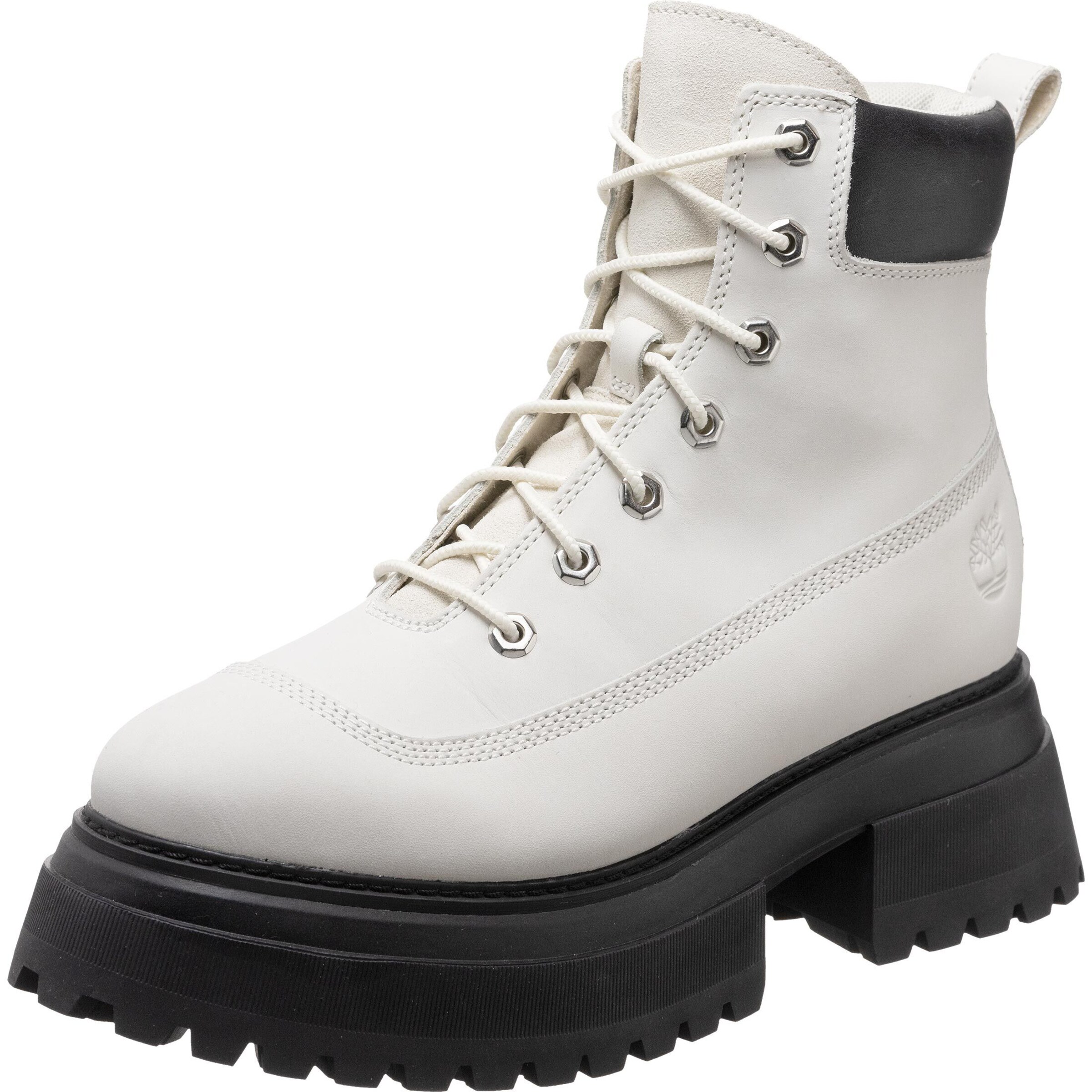 TIMBERLAND Veterlaarsjes in Wit: voorkant