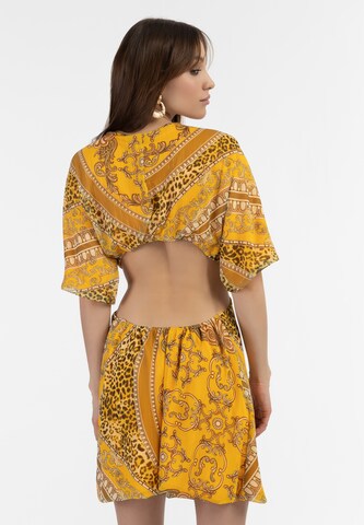 faina Dress in Yellow