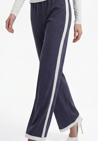 faina - Loosefit Pantalón en azul