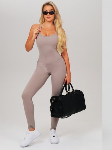 FemmeTone Jumpsuit 'Silvana'‌‌‌‌‌‌‌‌‌‌ in Grau