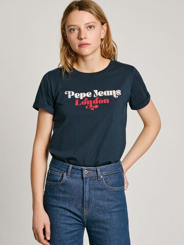 Pepe Jeans T-Shirt 'Olivia' in Blau: Vorderseite