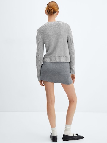 MANGO Pullover 'Platino' in Grau