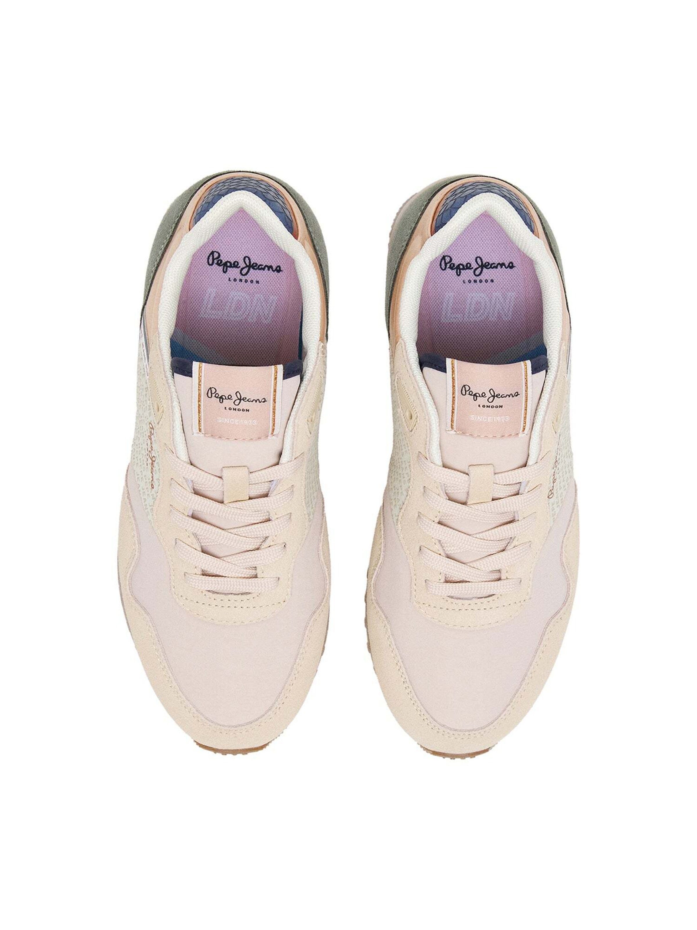 Baskets basses 'London' Pepe Jeans en beige