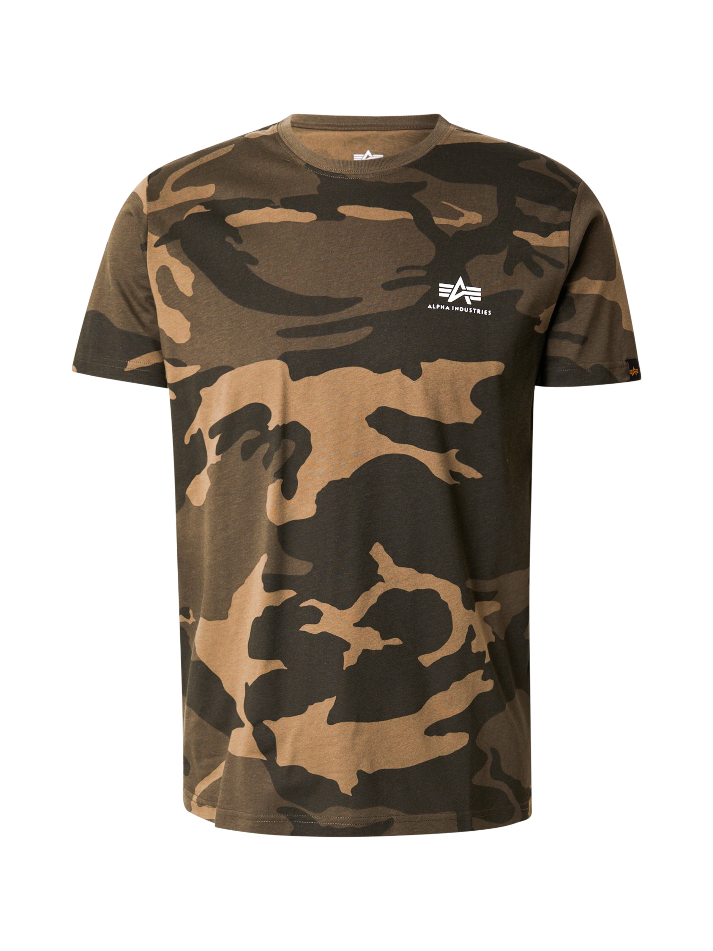 ALPHA INDUSTRIES Shirt in Green: front