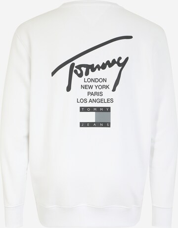 Tommy Jeans Plus - Sweatshirt em branco