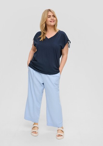 s.Oliver Red Label Plus Blouse in Blauw
