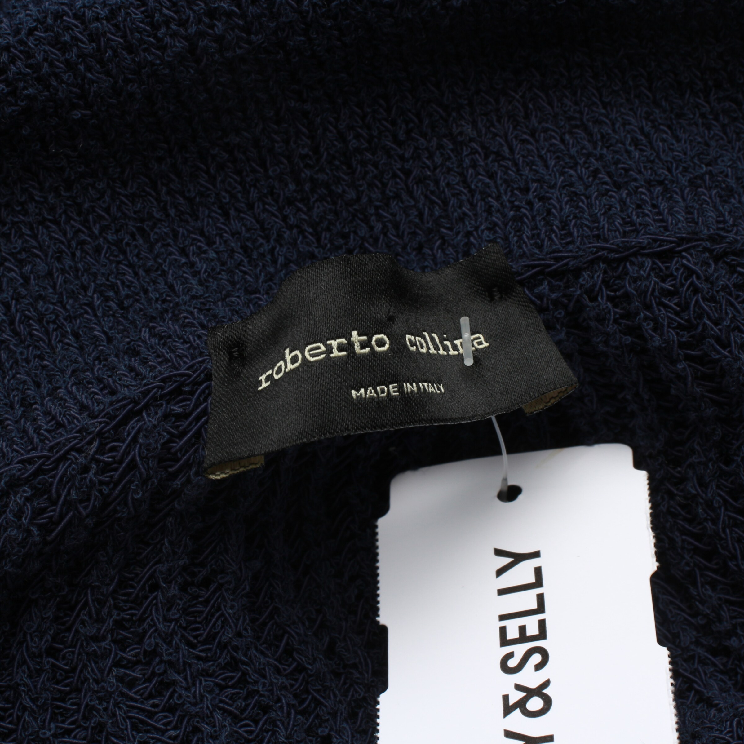 Roberto Collina Pullover / Strickjacke M-L in Blau