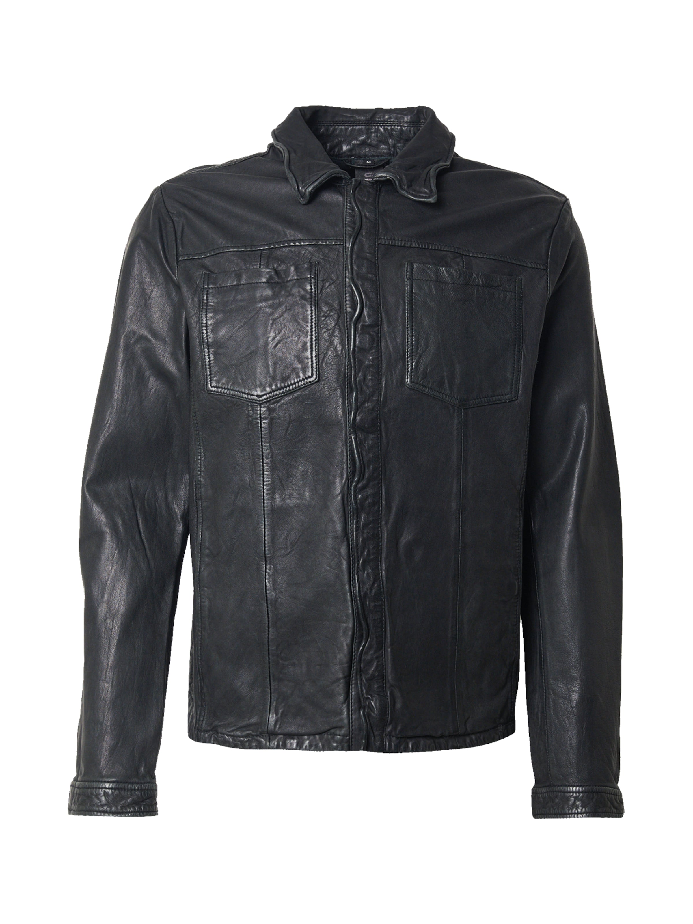 FREAKY NATION Between-Season Jacket 'Crush Man' in Black: front