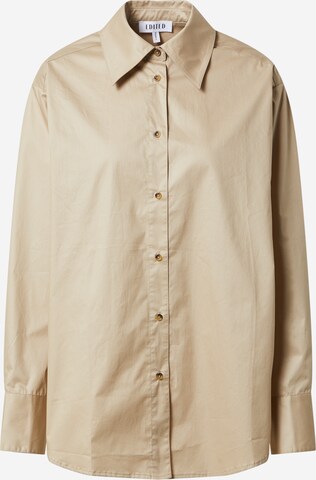 Camicia da donna 'Gavin' di EDITED in beige: frontale