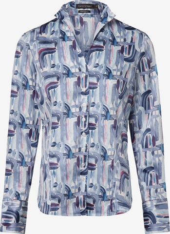 Franco Callegari Blouse in Blauw: voorkant