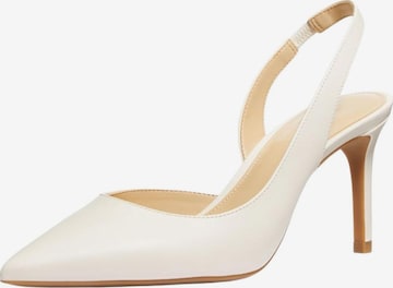 Michael Kors - Zapatos con plataforma 'MICHAEL KORS ALINA FLEX SLING PUMP' en beige: frente
