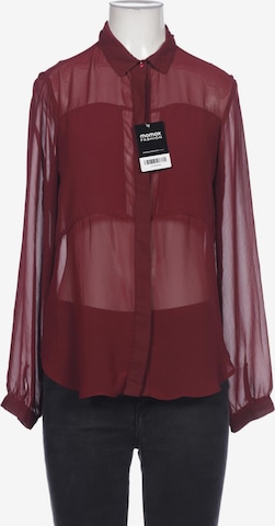 TOPSHOP Bluse M in Rot: predná strana