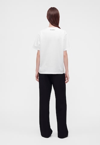 Karl Lagerfeld - Camiseta 'IKON' en blanco
