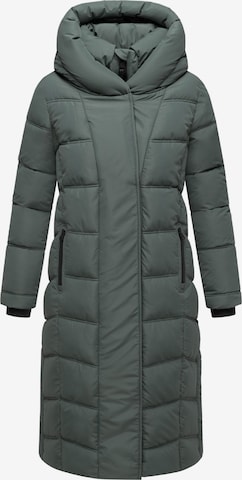 Manteau d’hiver 'Engelsfeder XIV' NAVAHOO en vert : devant