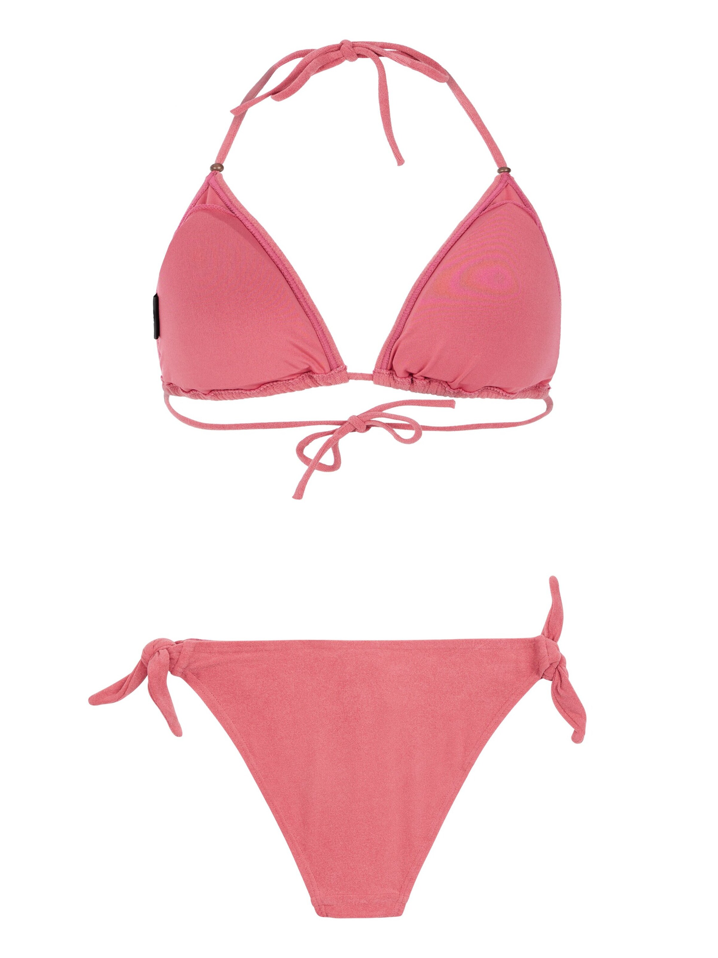 PROTEST Triangel Bikini 'PRTTWISTY' in Roze