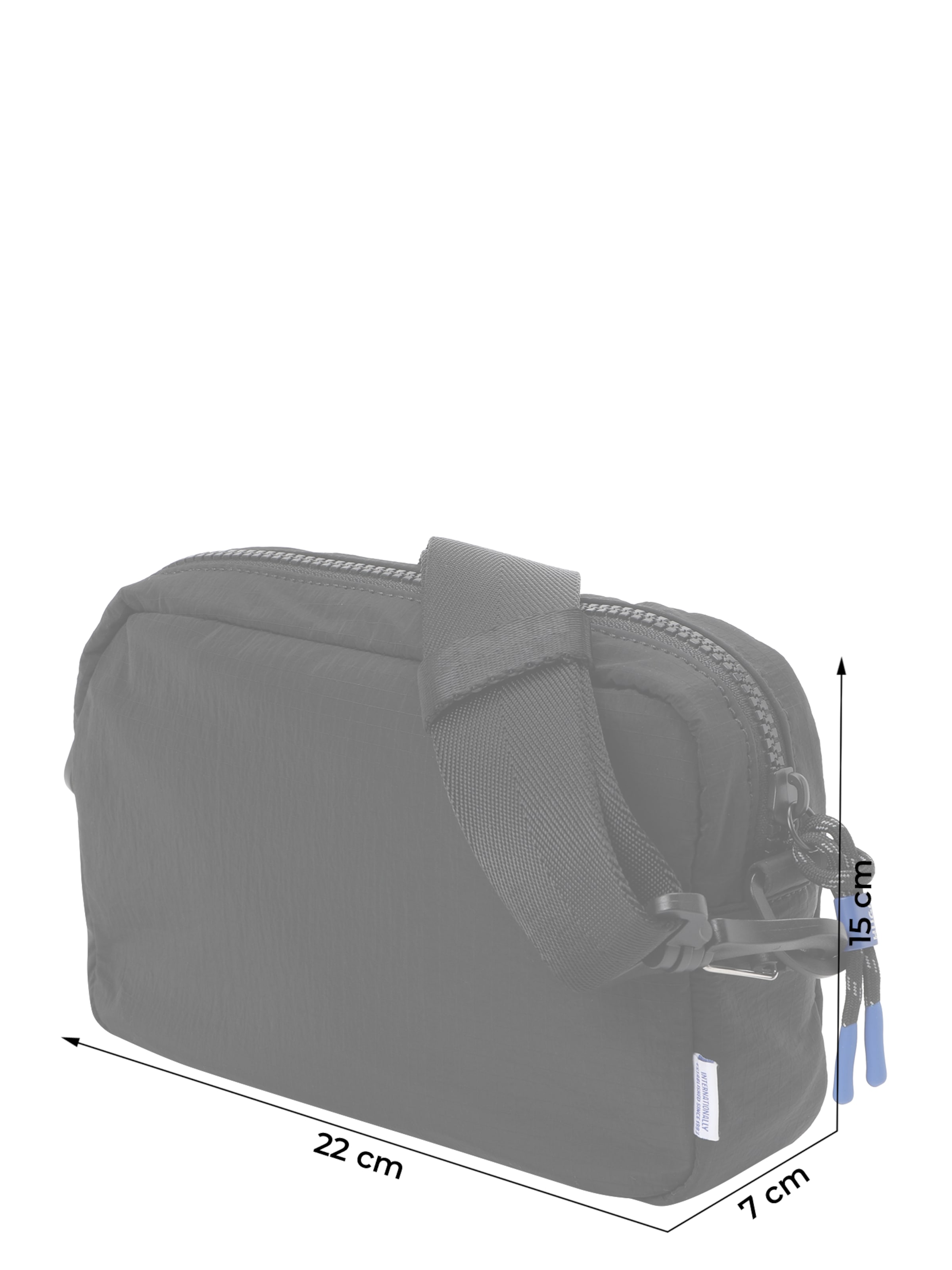 HUGO Чанта за през рамо тип преметка 'Vytal' в черно