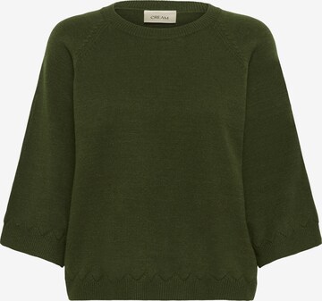 Cream Pullover 'Dela' in Grün: Vorderseite