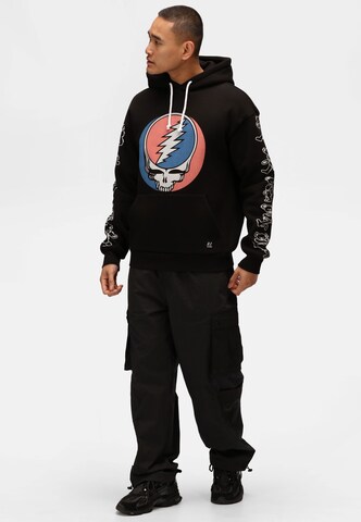 Recovered Kapuzenpullover 'Grateful Dead Vinatge Effect Skull' in Schwarz