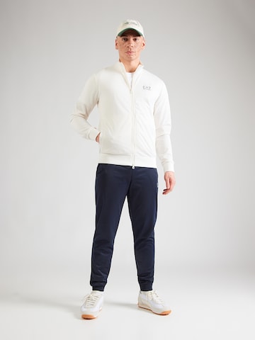 EA7 Emporio Armani Joggingpak in Blauw: voorkant